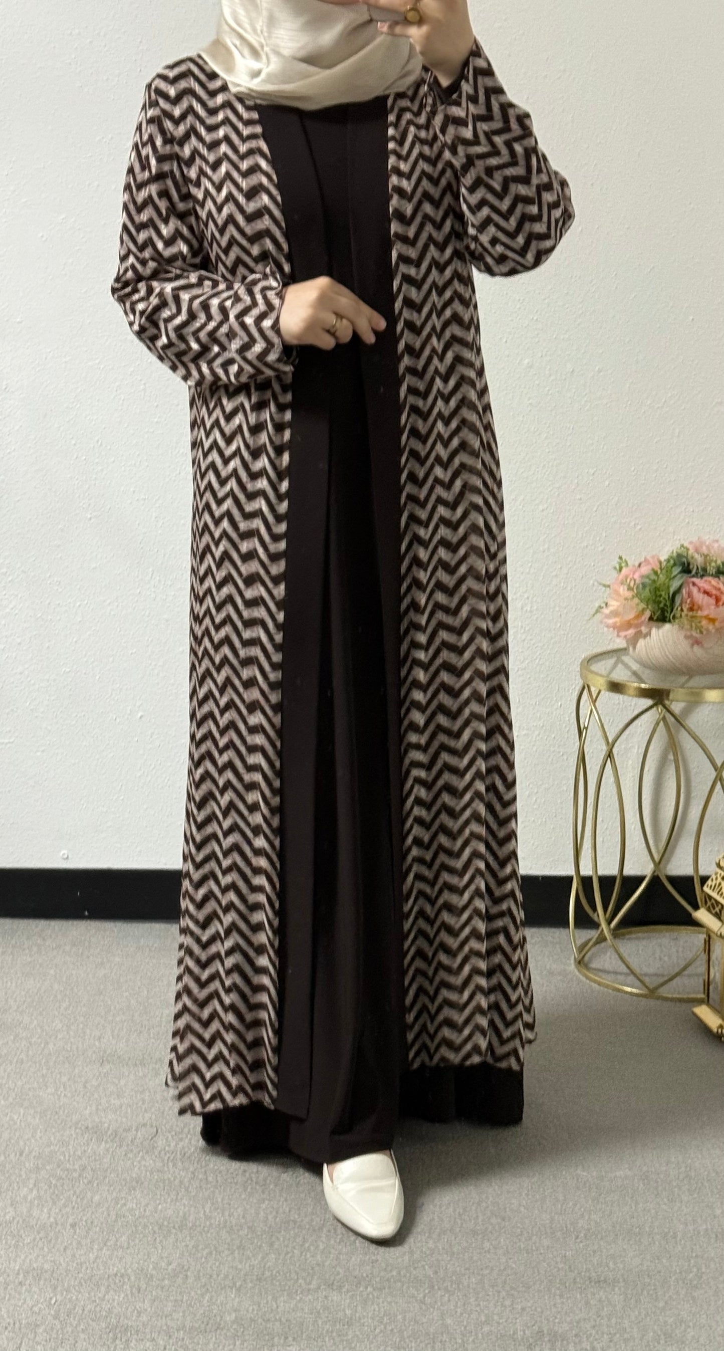 Two piece abaya( plus sizes)