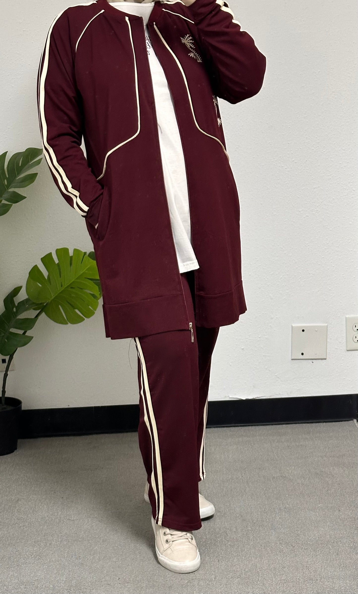 Three piece tracksuit set