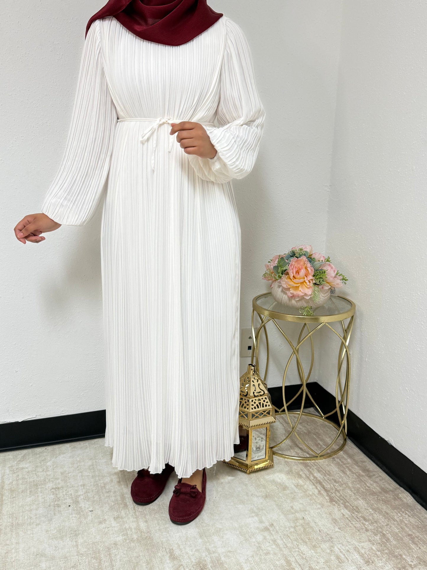 Modest Crinkle Dress