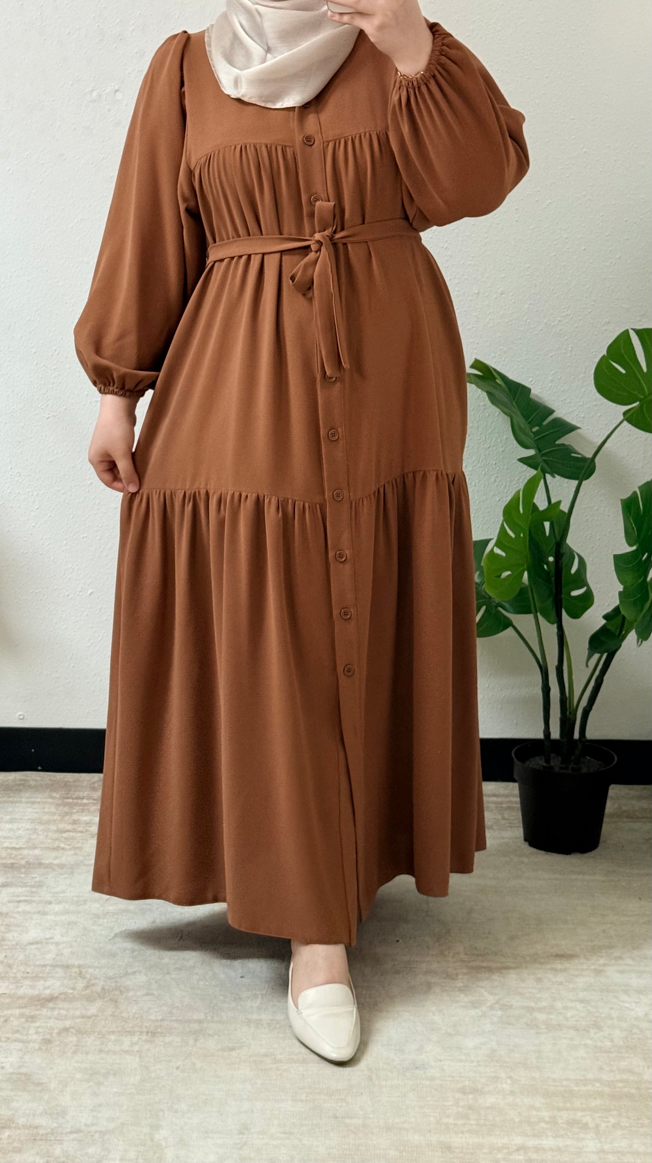 Simple Buton Dress – Eva design