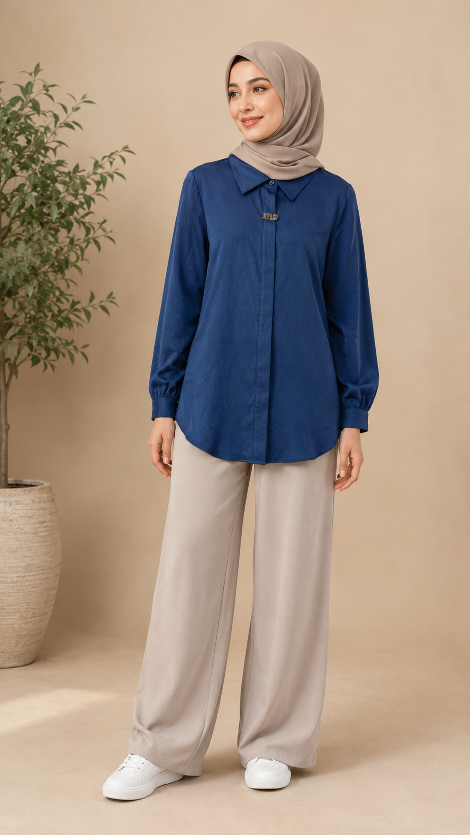 Smooth Crinkle Shirt