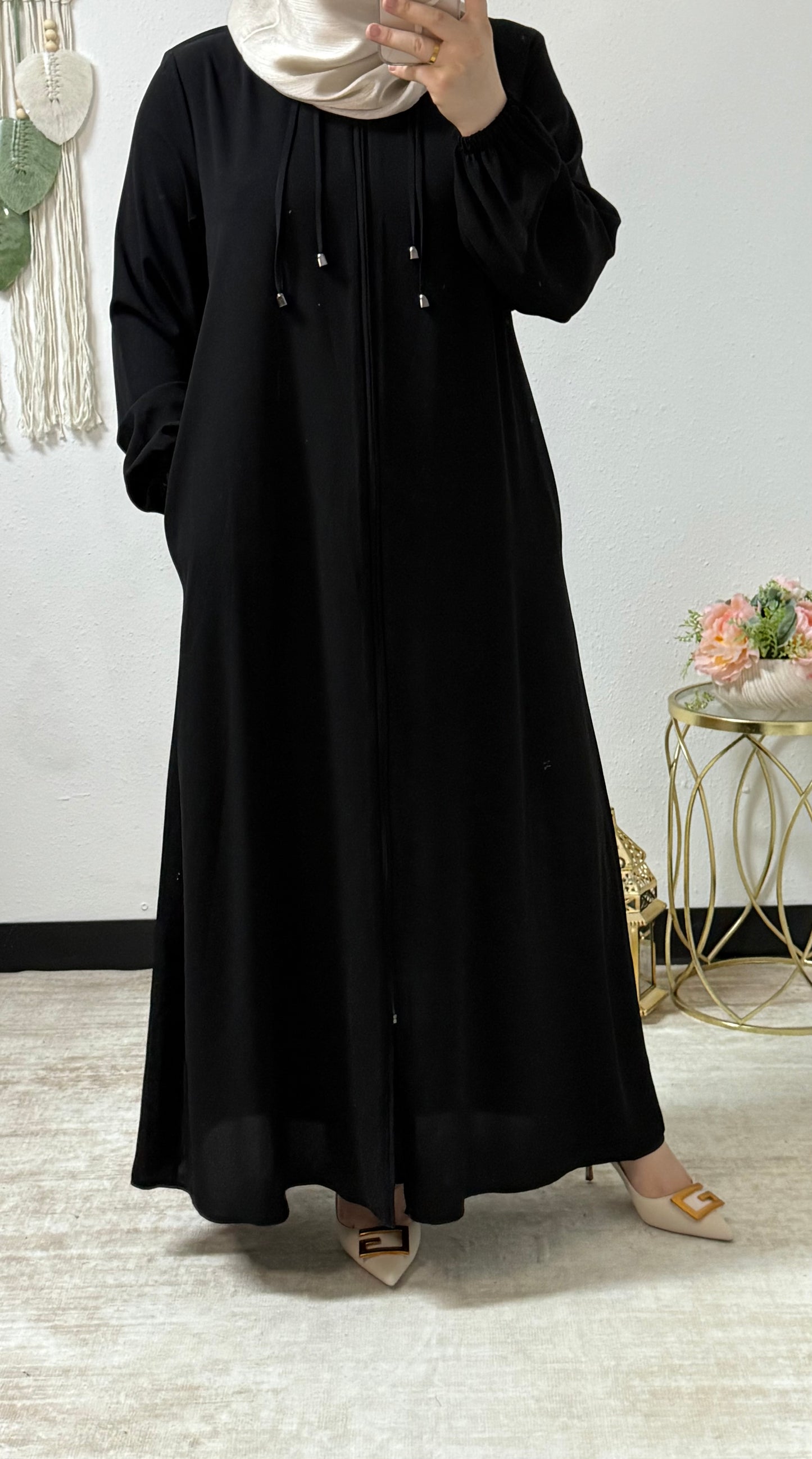 Plain abaya special size