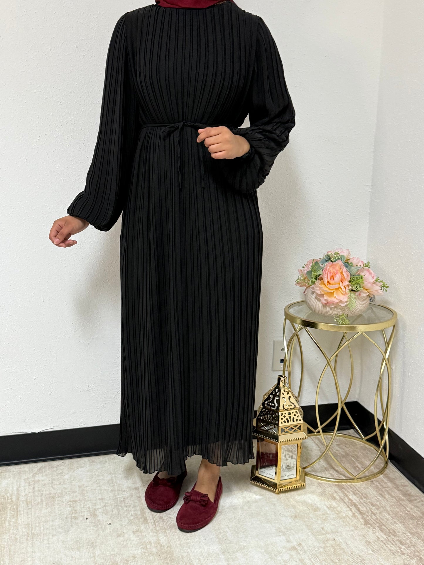 Modest Crinkle Dress