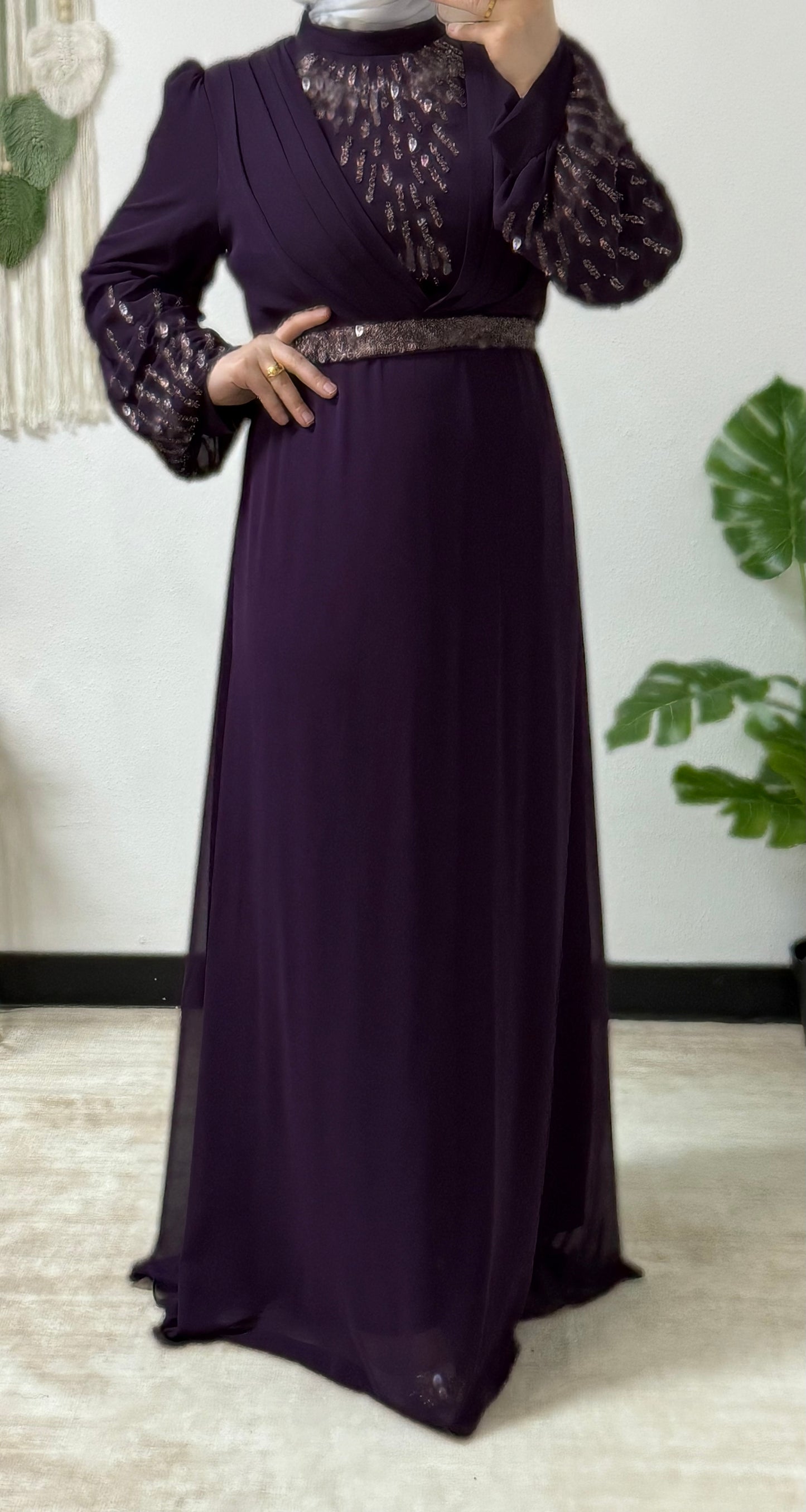 Modern sparkle dress