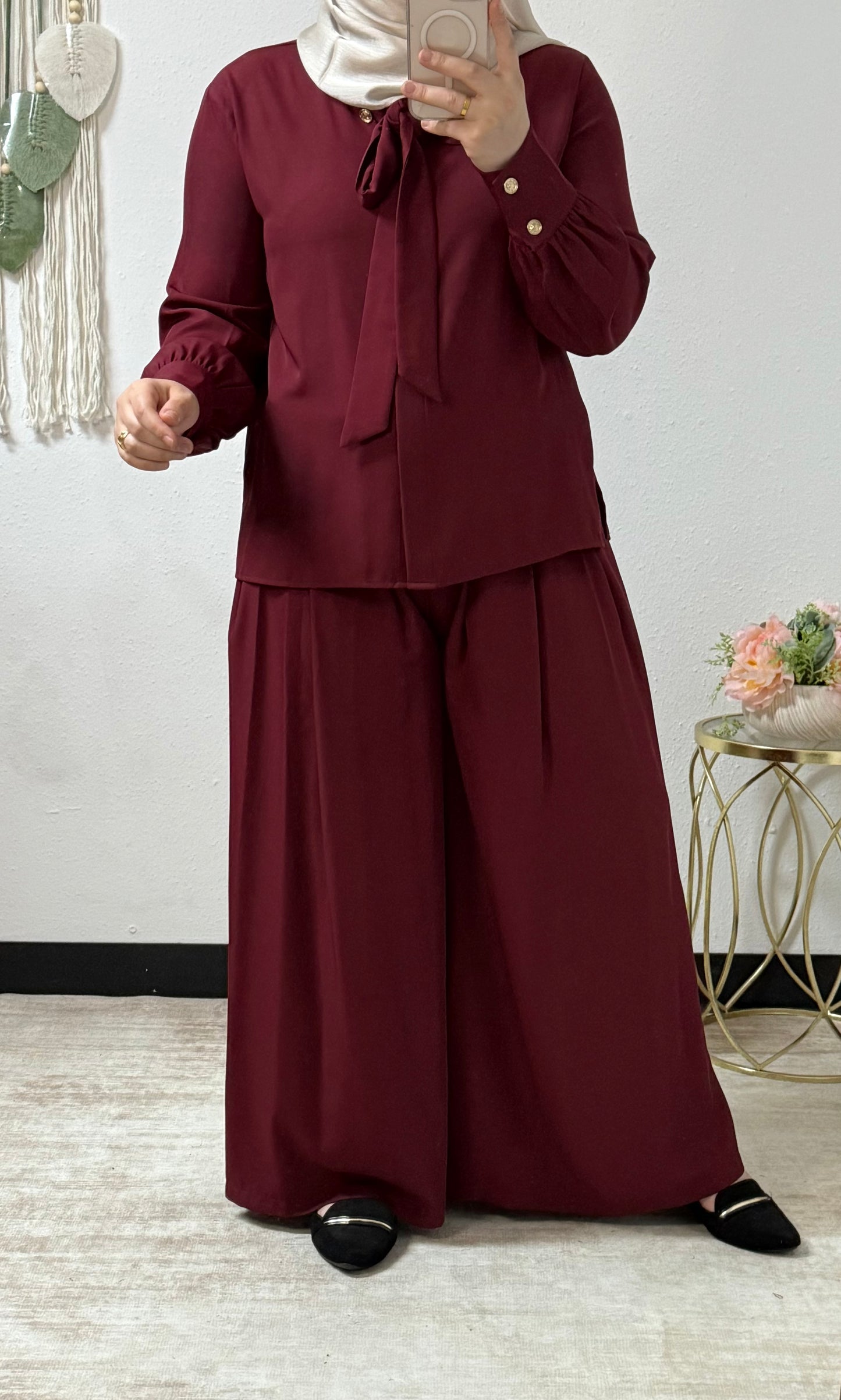 Two-pcs neck tie set