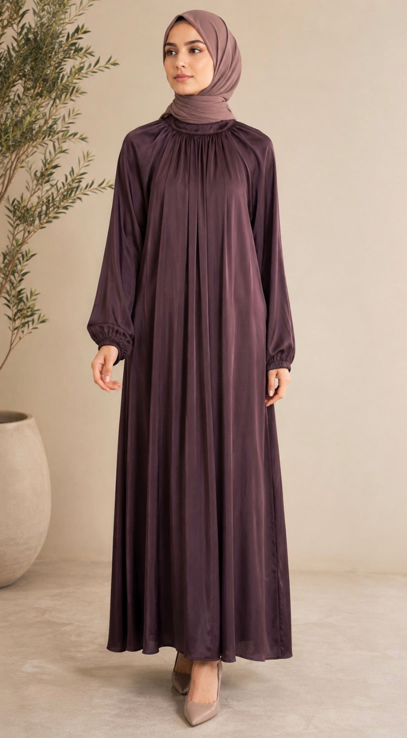 Chic High Neck Dress