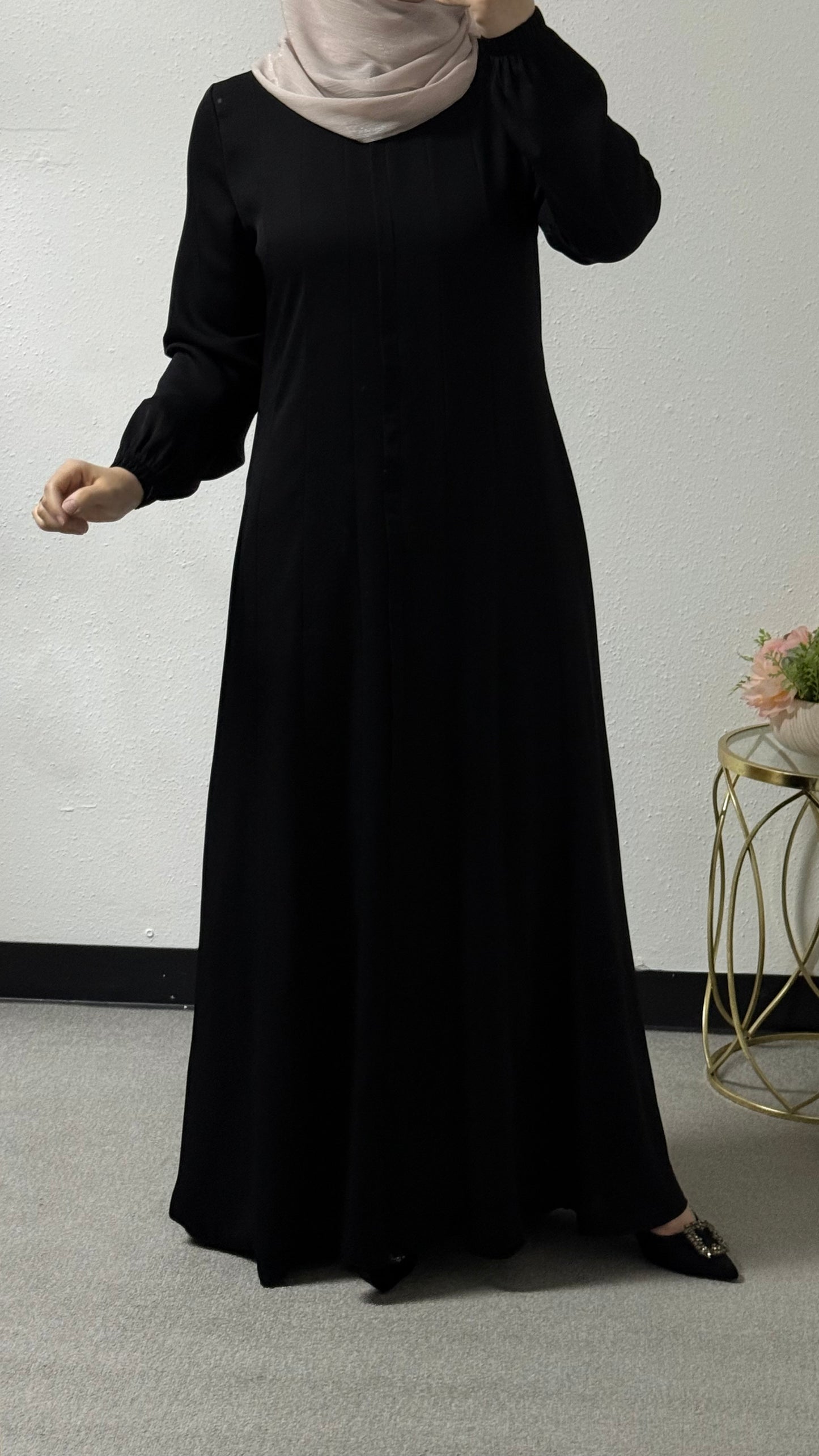 Simple abaya