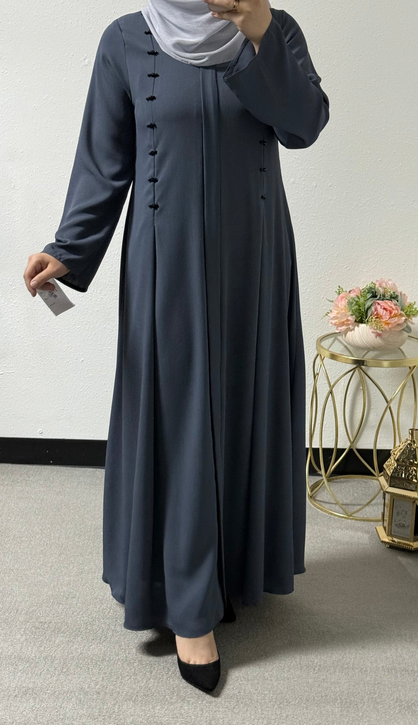 Colorful elegant abaya