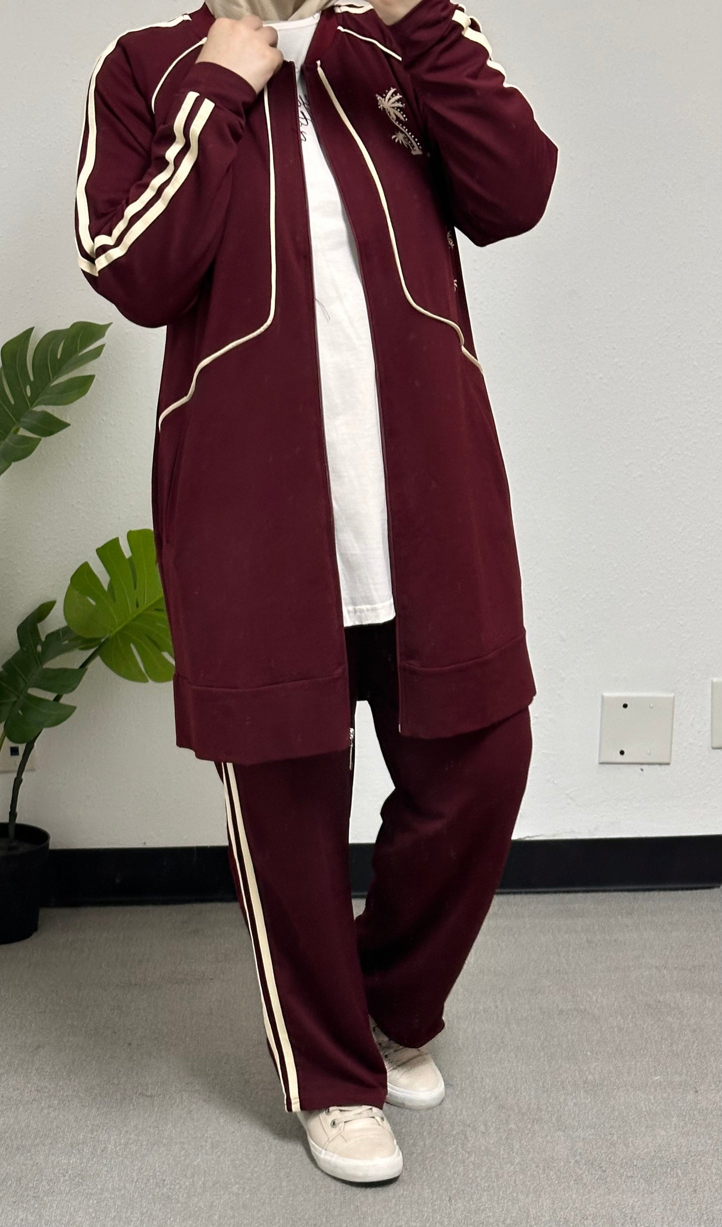 Three piece tracksuit set