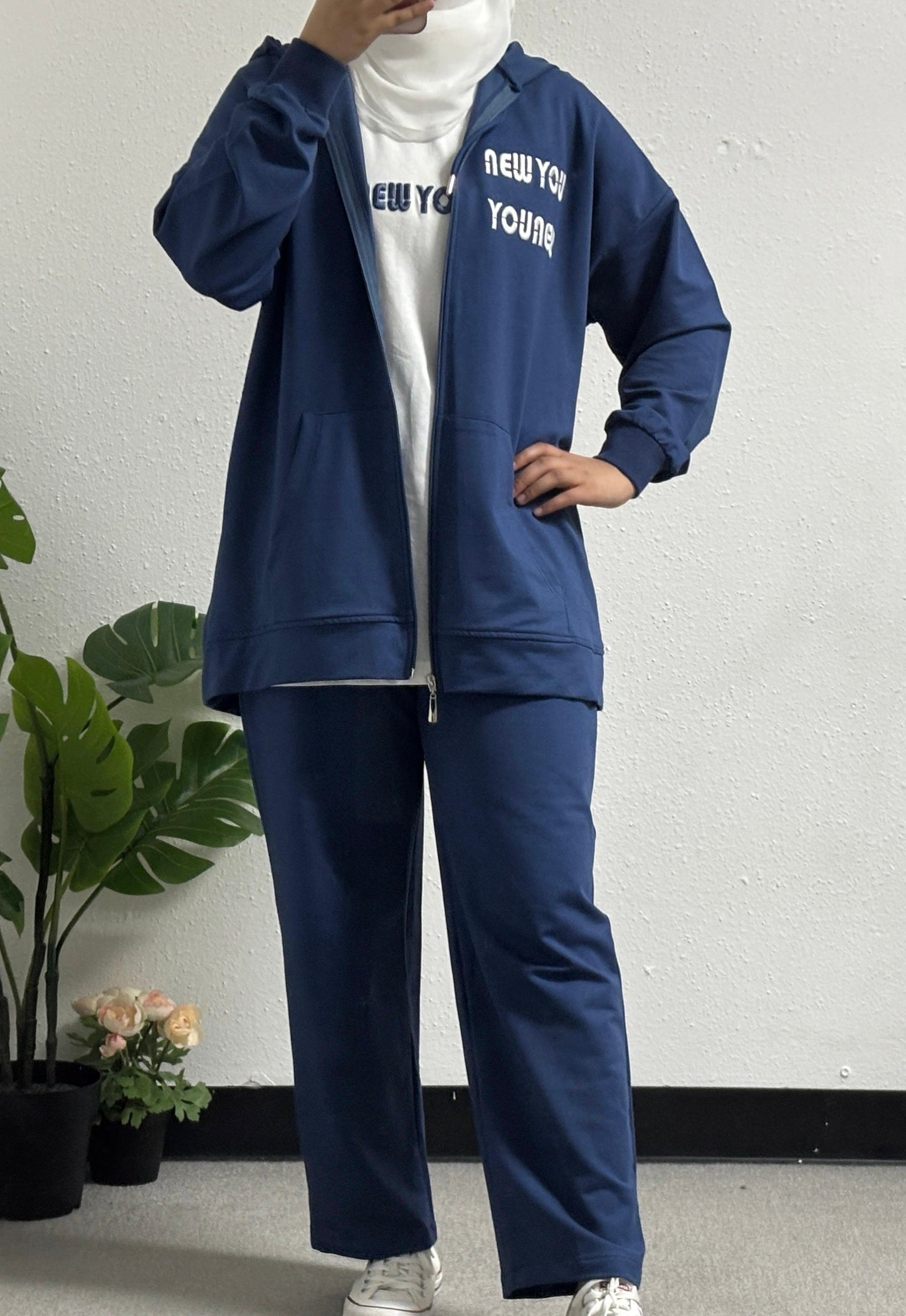 Three-pcs lettered embroidery set