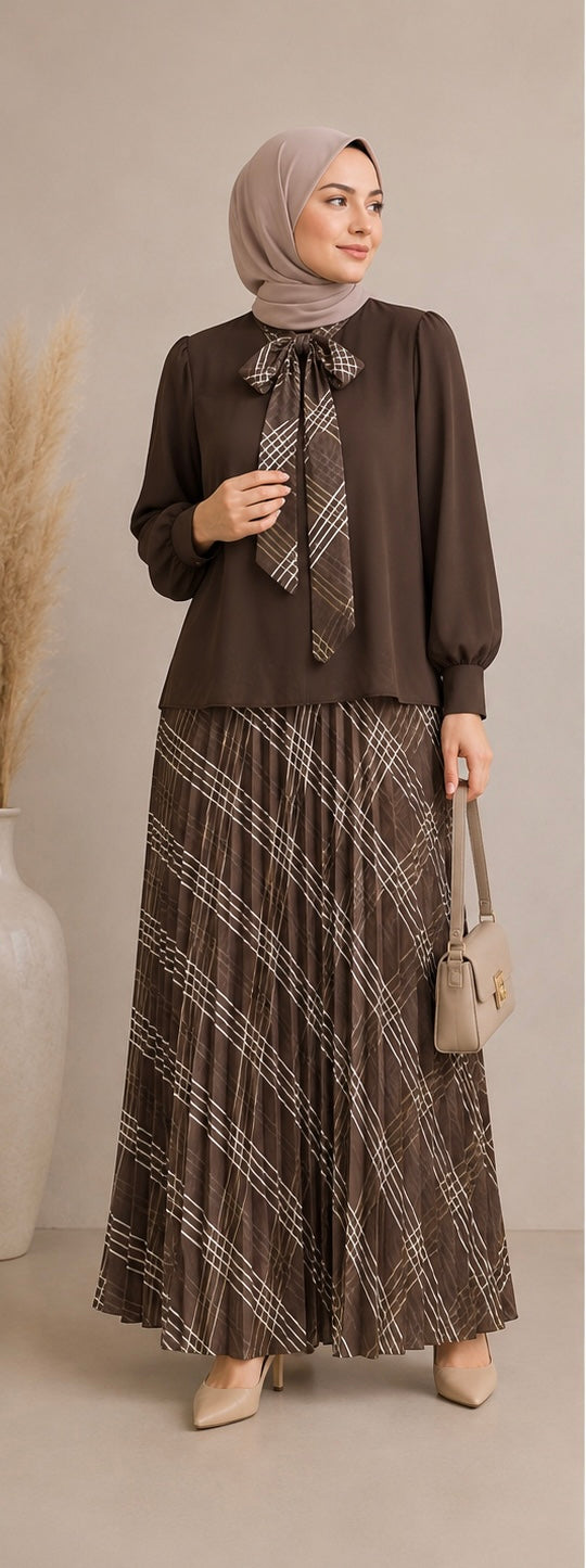 Chiffon Skirt Set