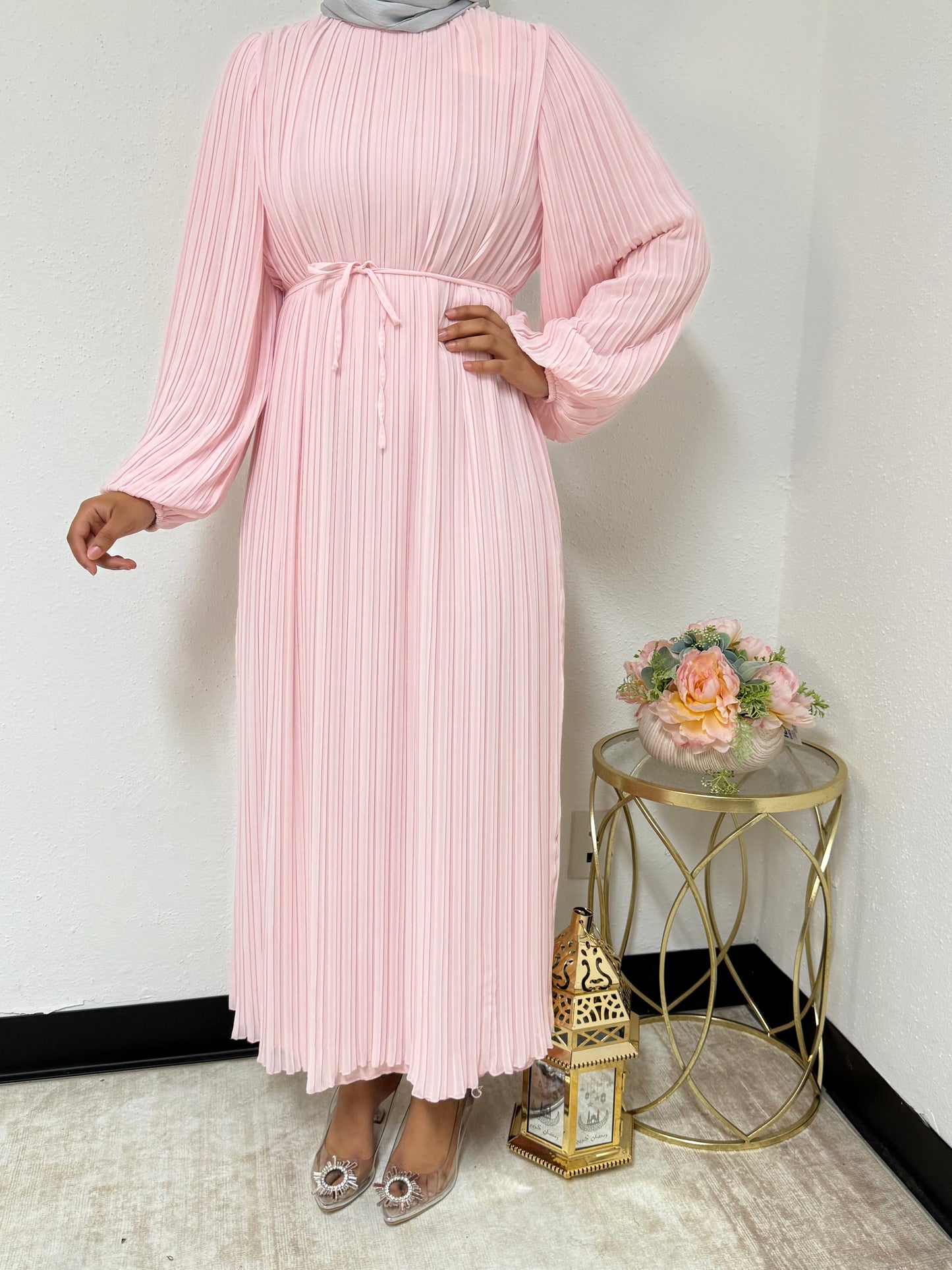 Modest Crinkle Dress