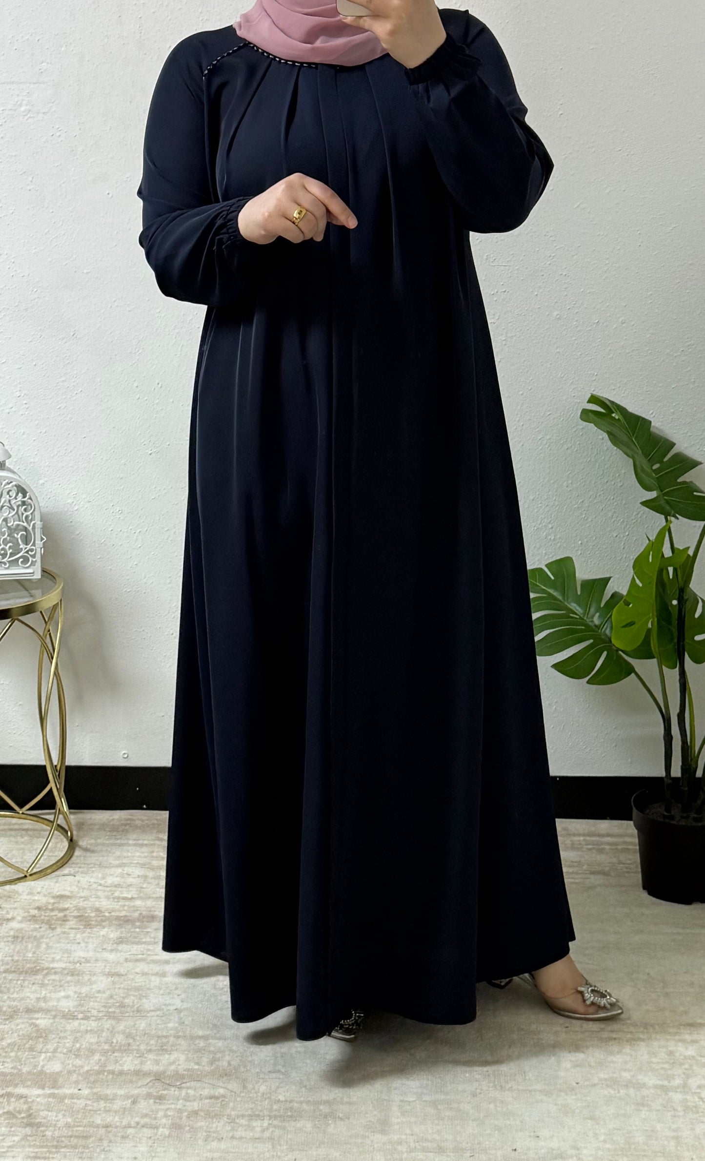 Beaded Lined Abaya