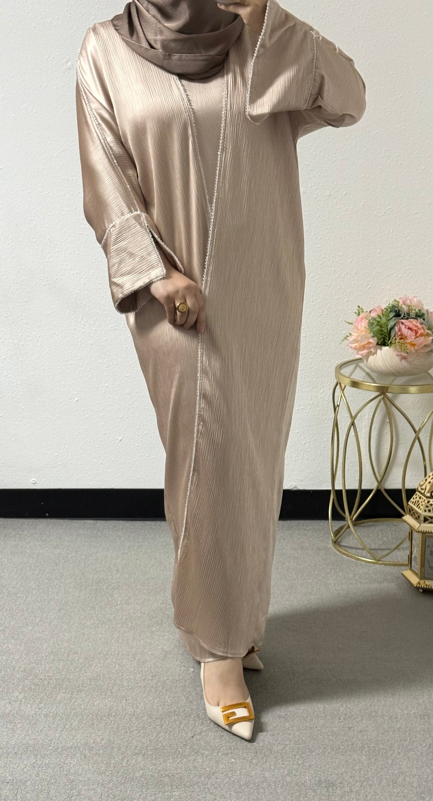 Two piece modern Abaya