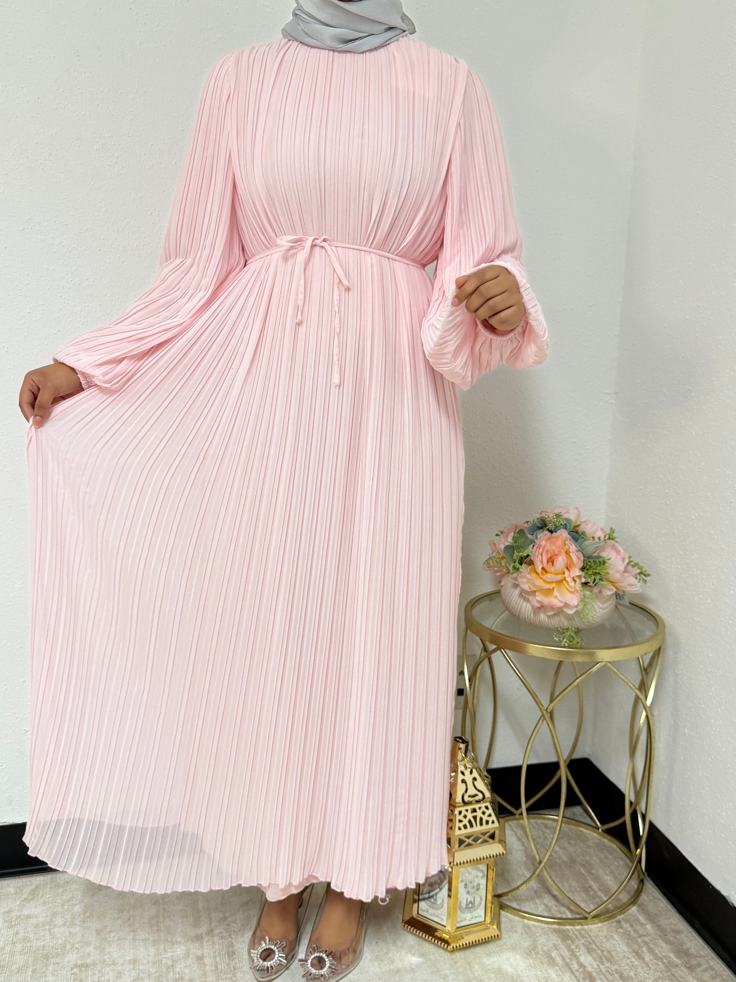 Modest Crinkle Dress