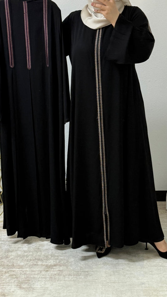 Shimmer Lace Abaya