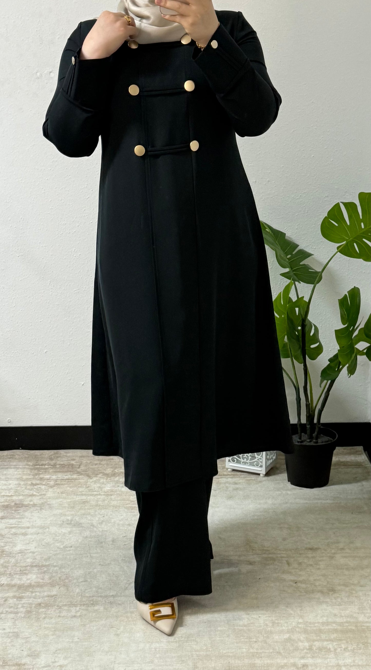 Copper Button Accent Set