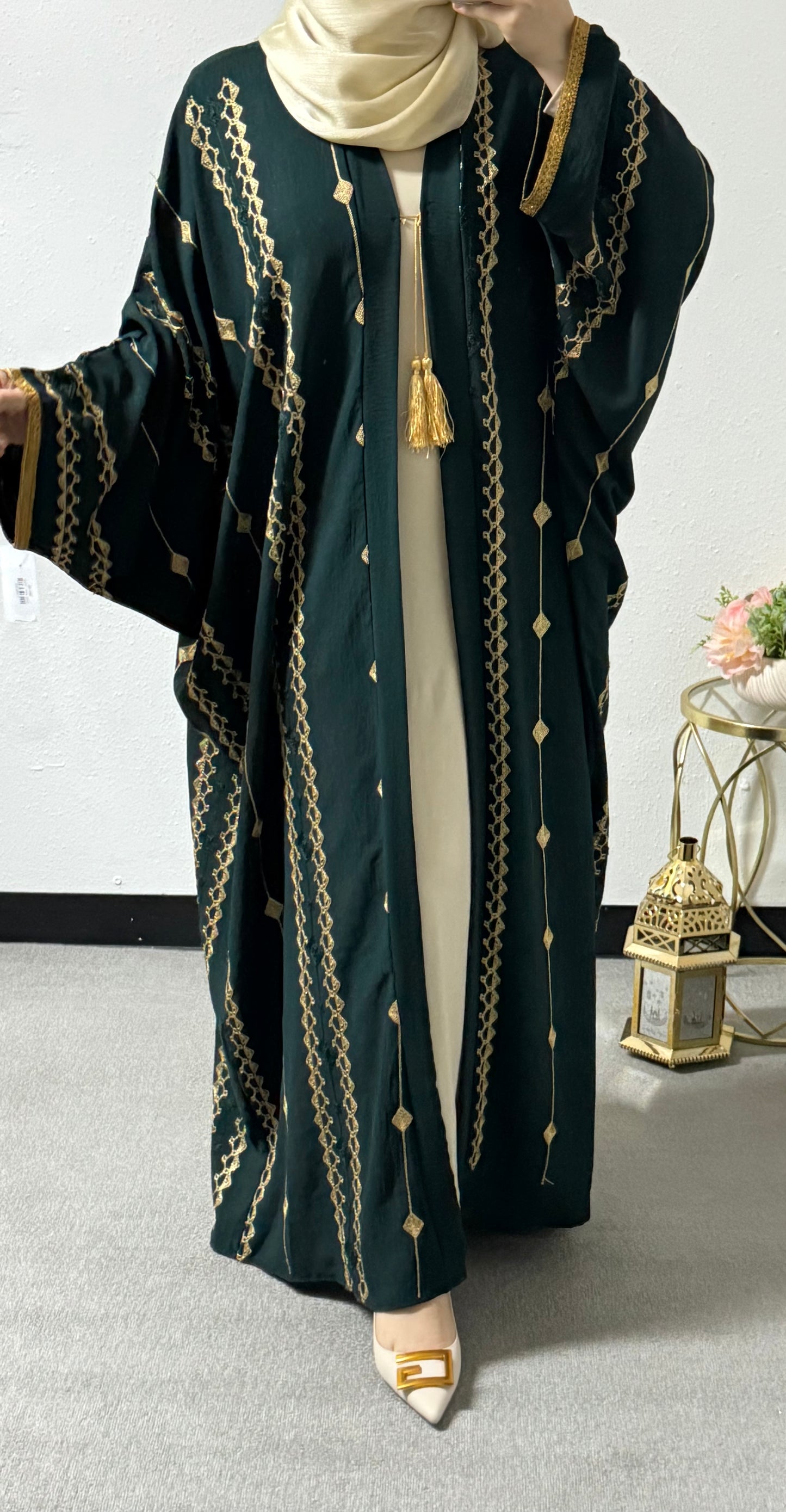 Ramadan Embroidered Abaya