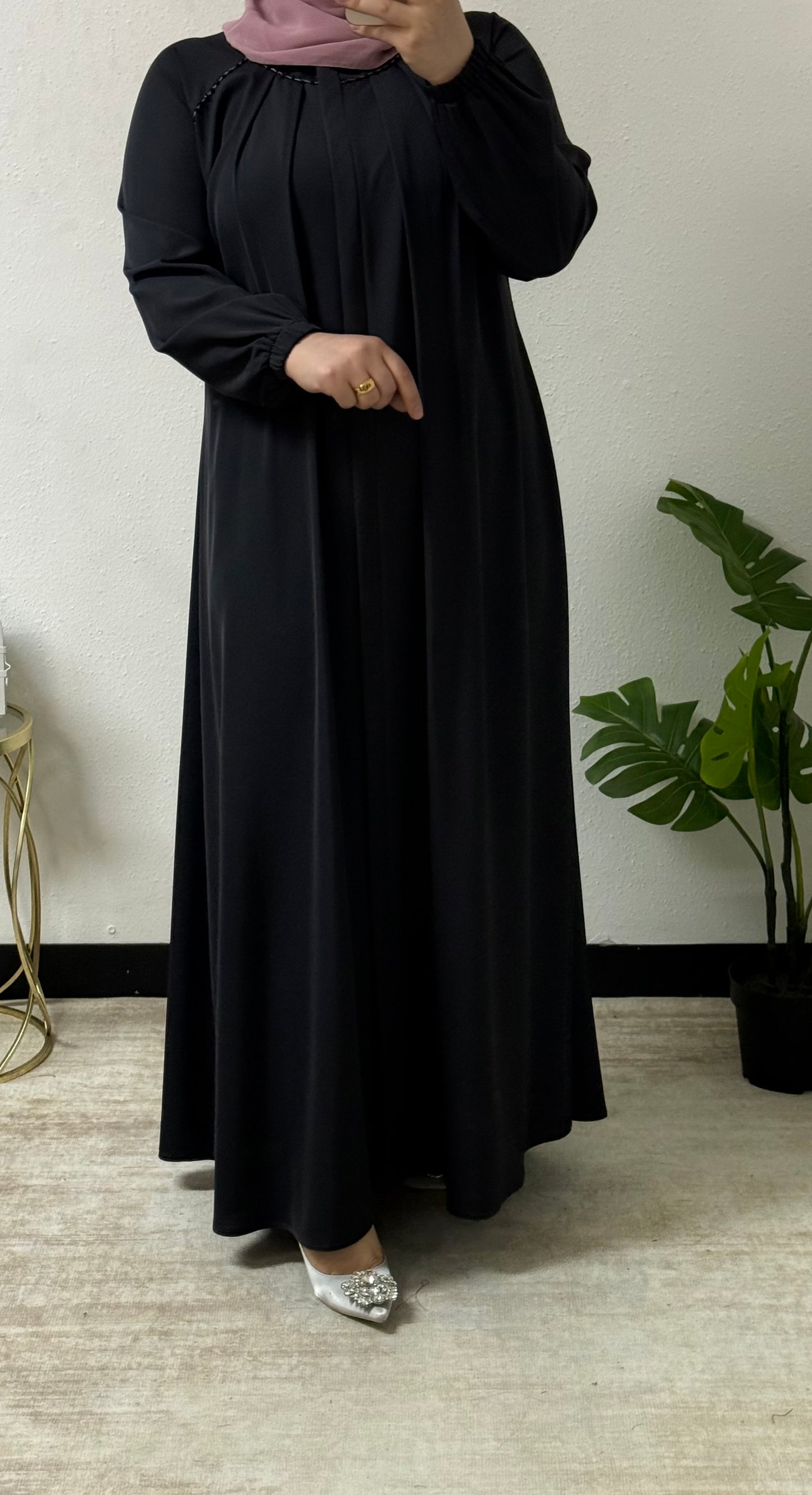 Beaded Lined Abaya