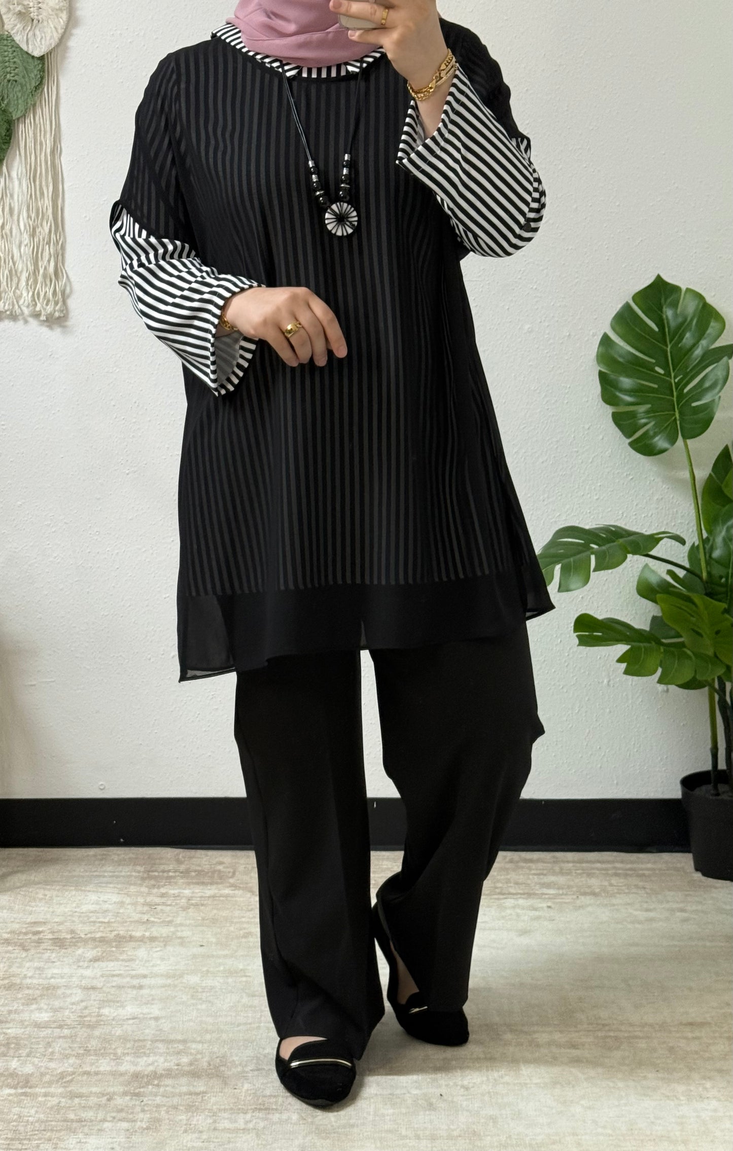 Long Stripped Shirt