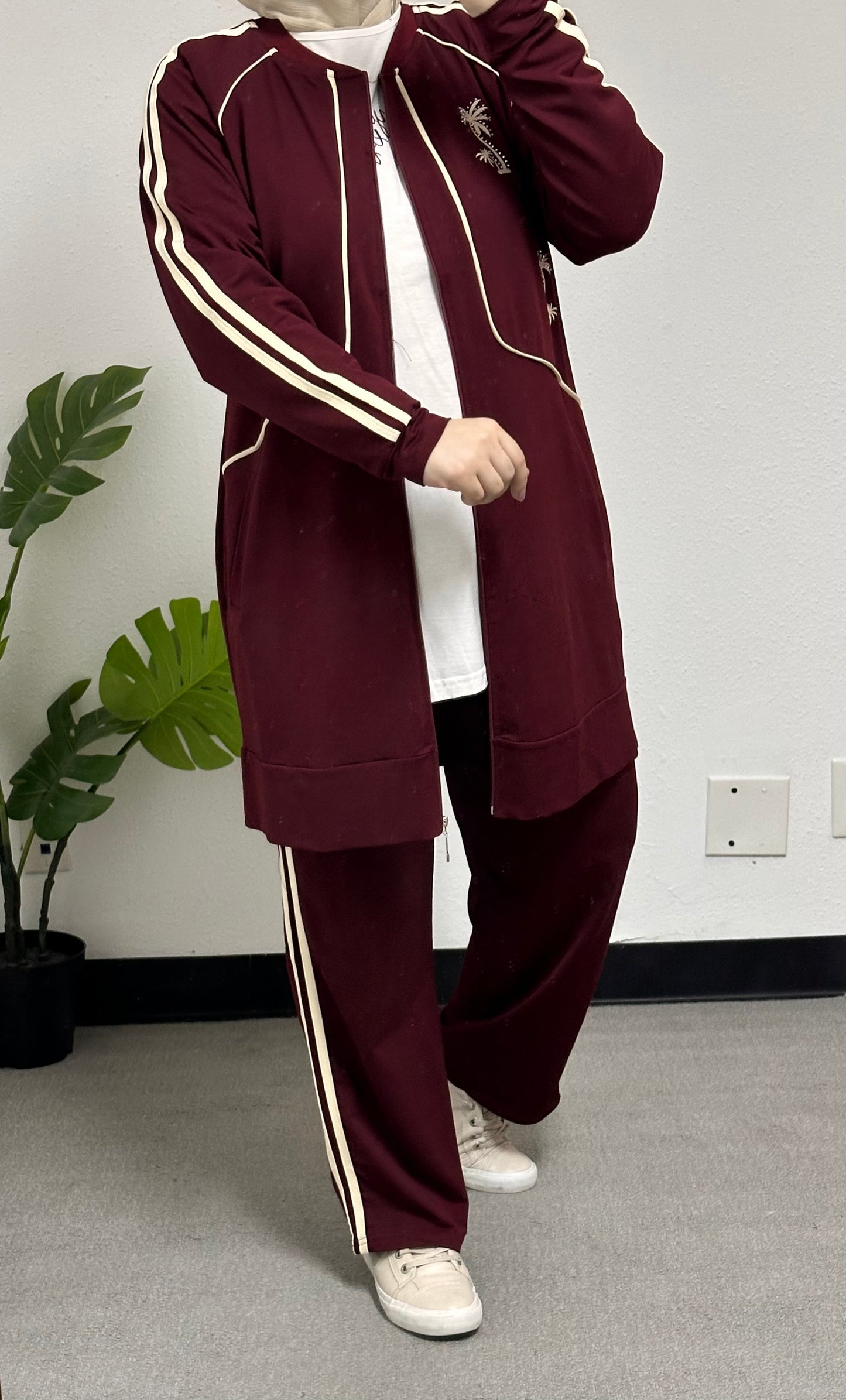 Three piece tracksuit set