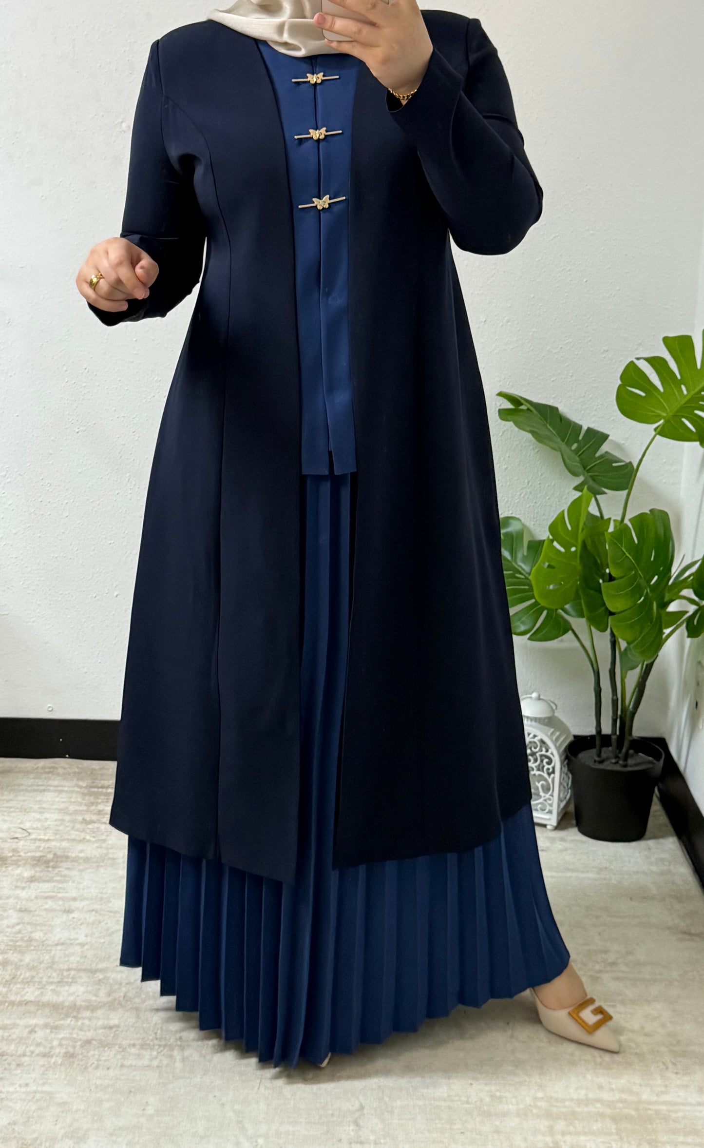 Gold Butterfly Accent Set