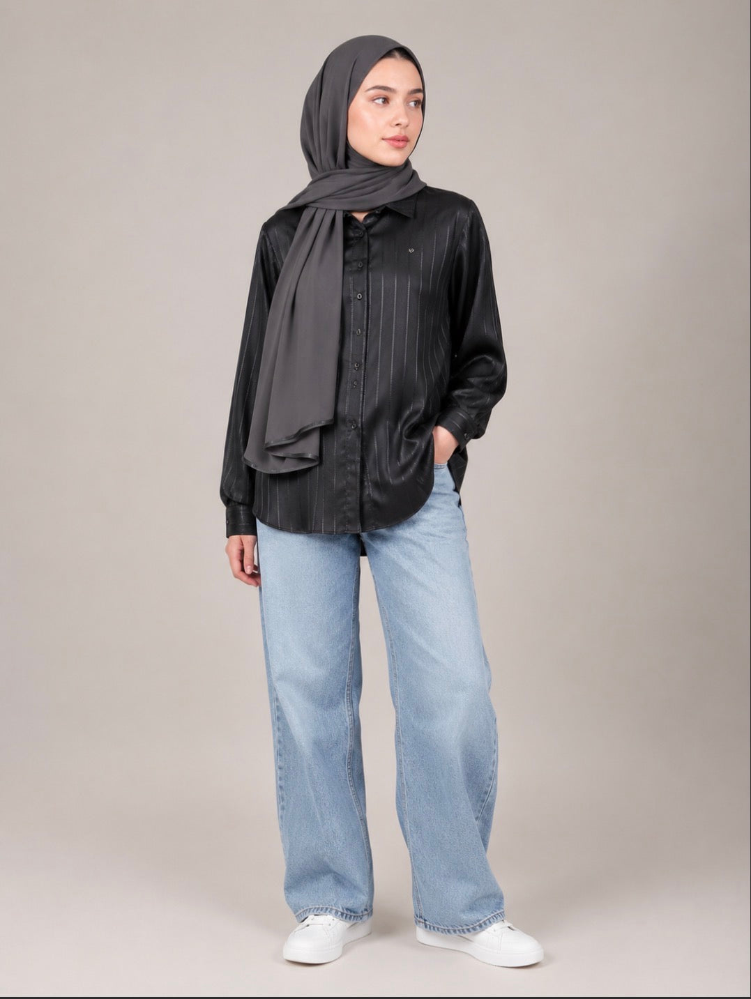 Silk Buttoned Shirt