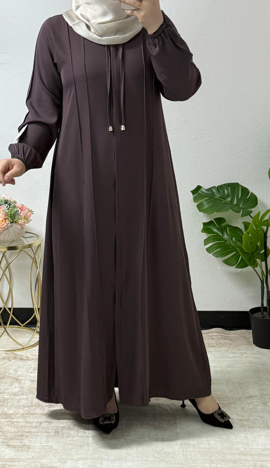 Graceful Modest Cut Abaya
