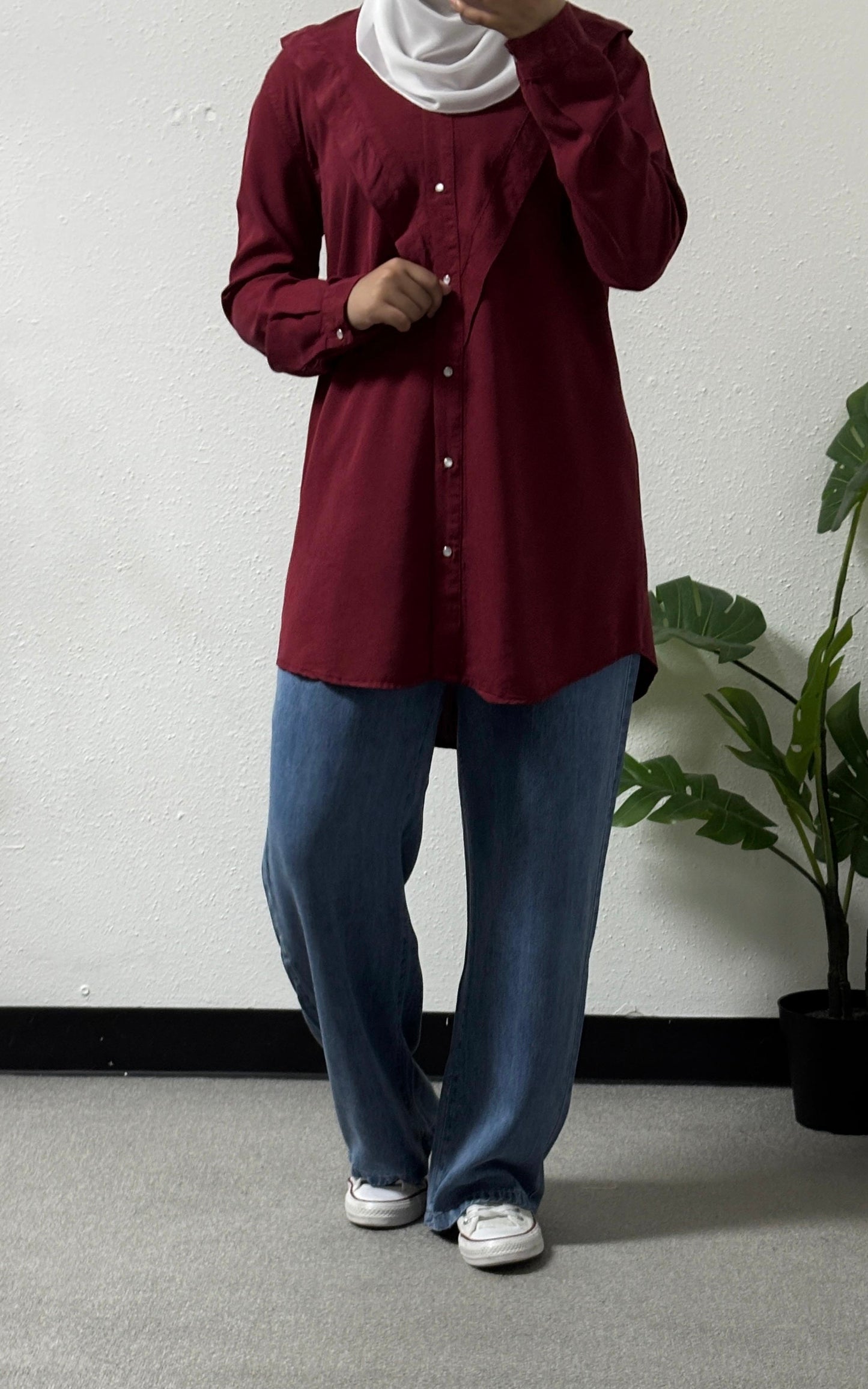 Classic ruffle shirt