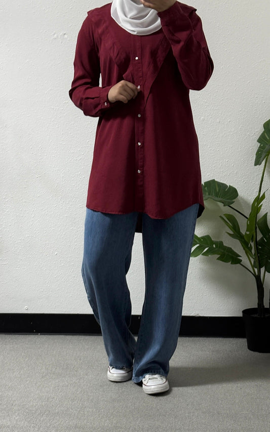 Classic ruffle shirt