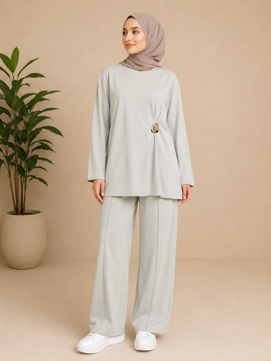 Soft Pastel Two Piece Set