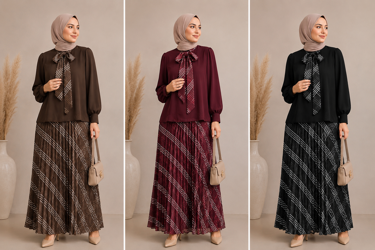 Chiffon Skirt Set
