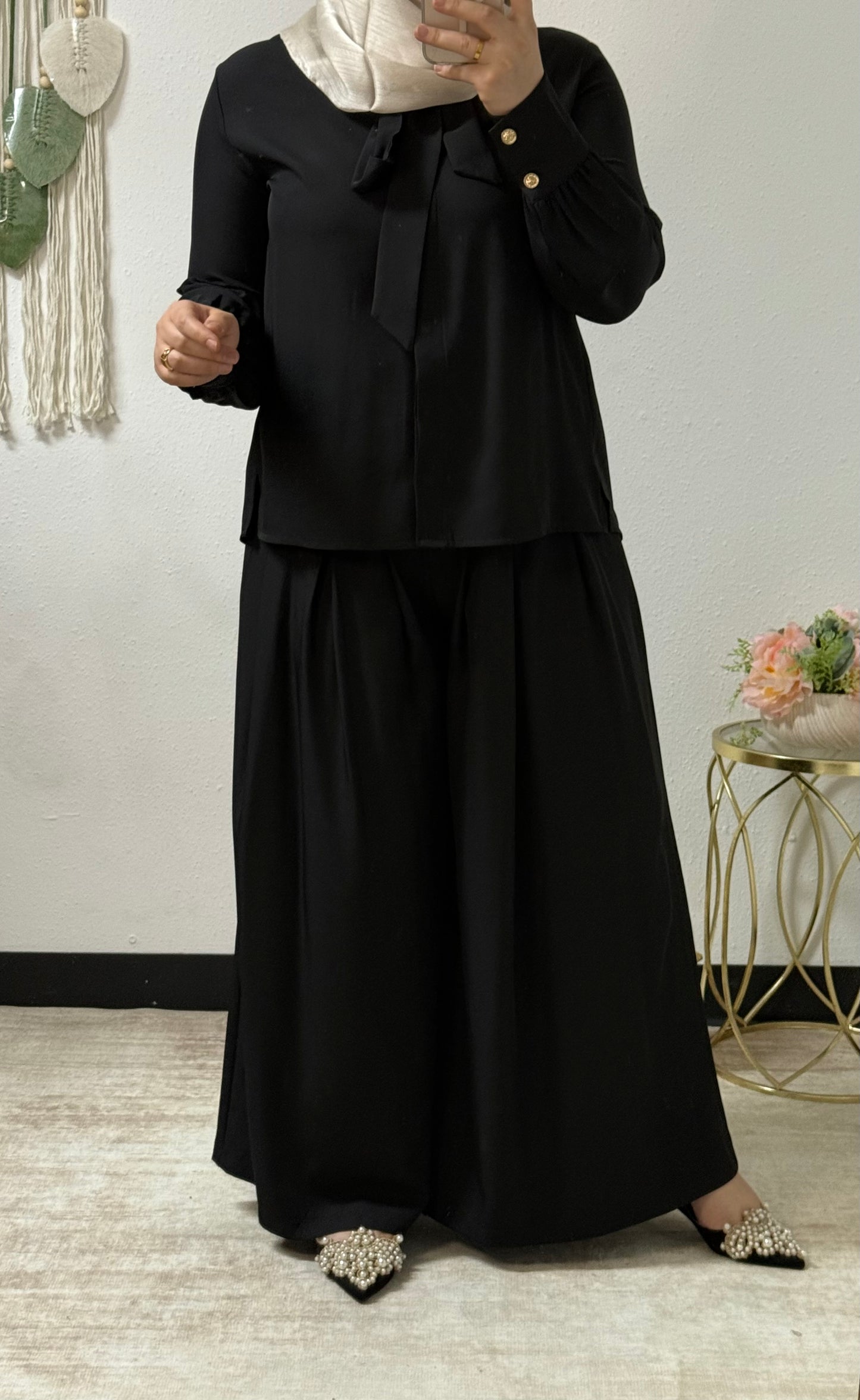 Two-pcs neck tie set