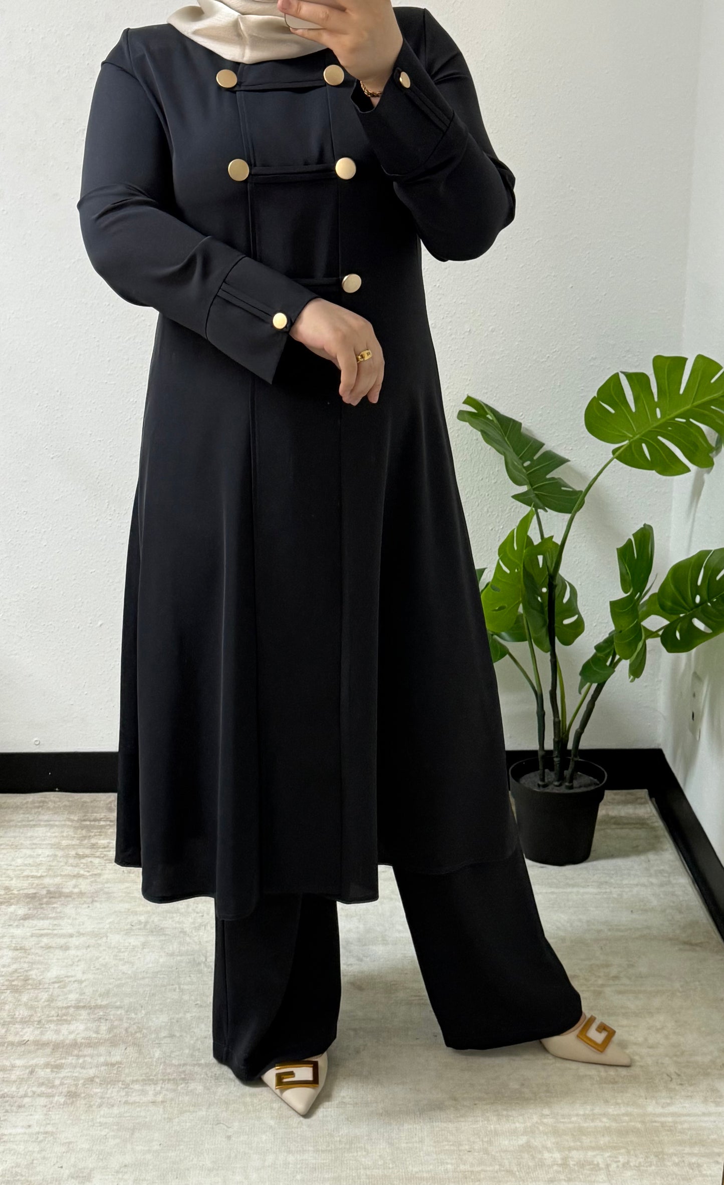 Copper Button Accent Set