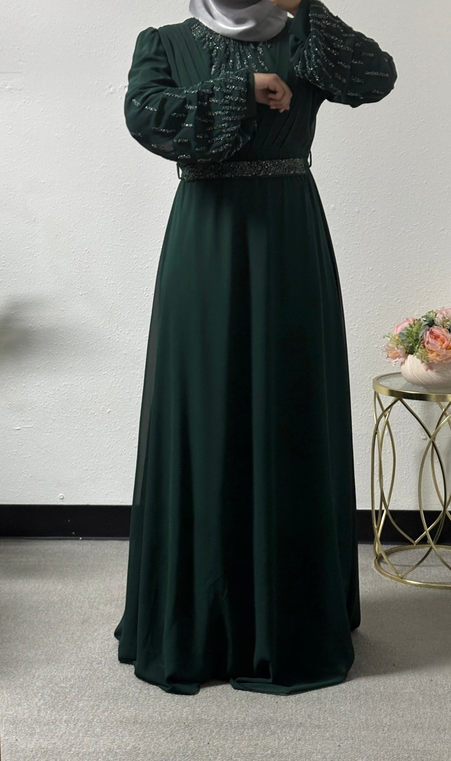 Modern sparkle dress
