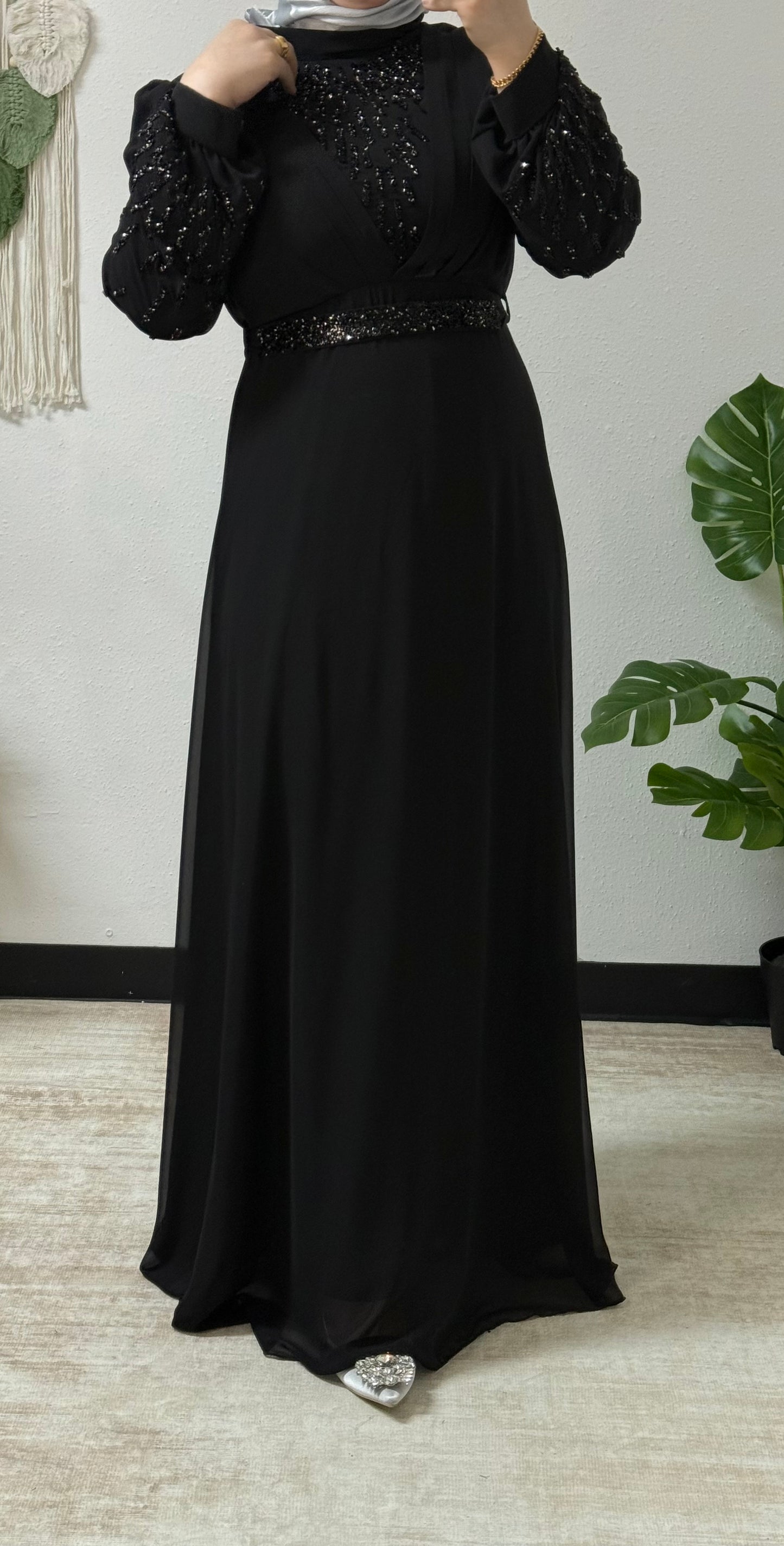 Modern sparkle dress