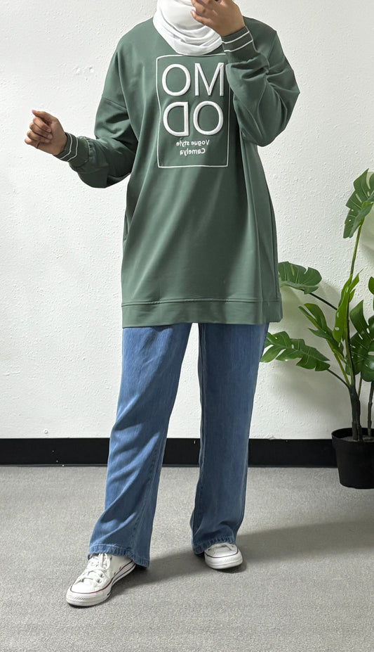 Vogue style sweatshirt