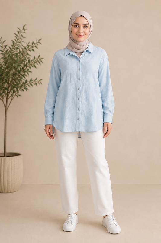 Cotton Engraving Shirt