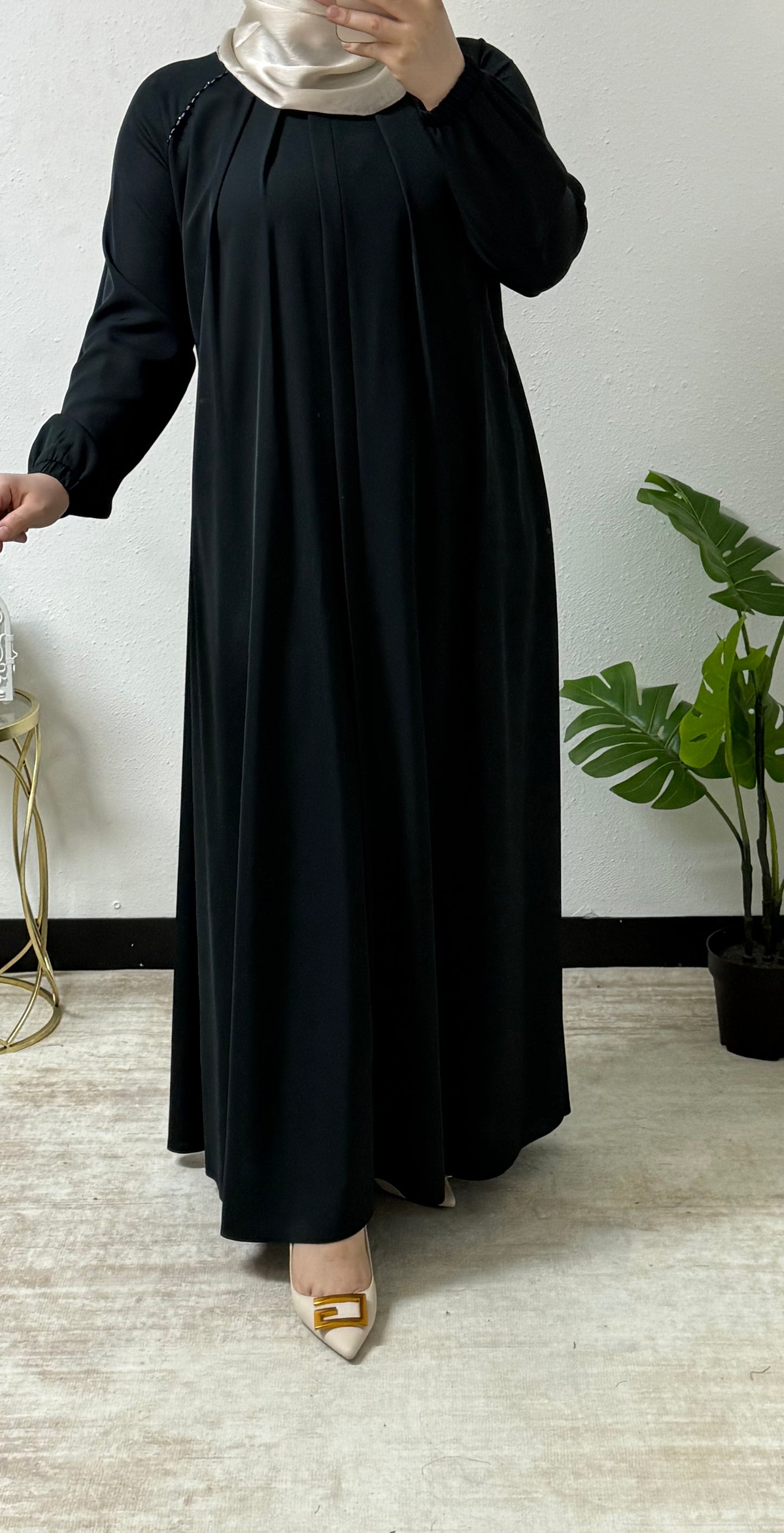 Beaded Lined Abaya