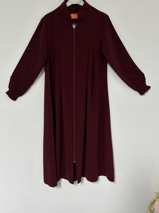 Basic zipper abaya (Kids)