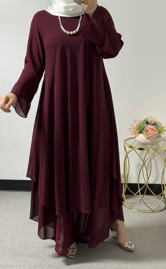 Basic chiffon dress