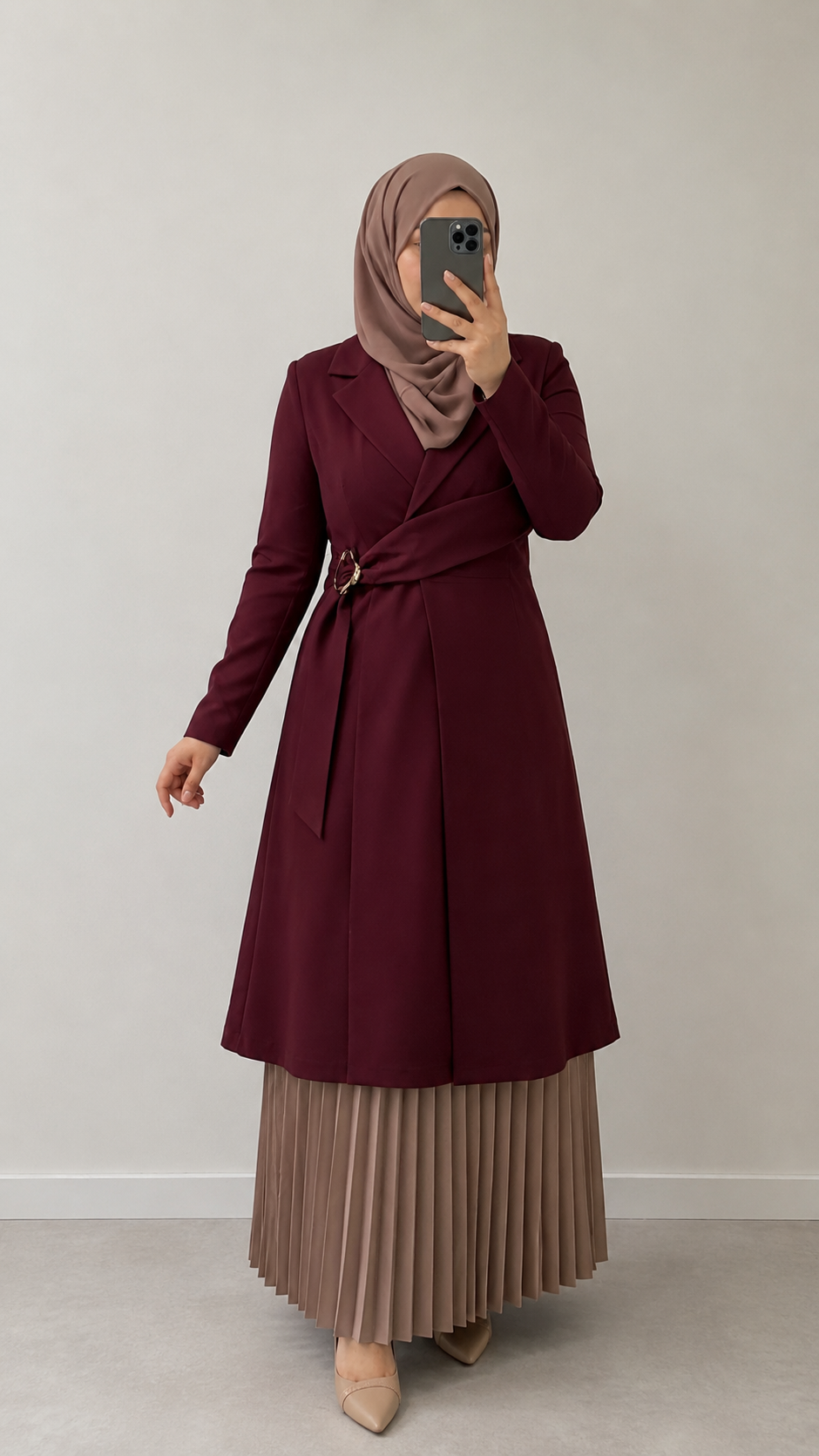 Trench Coat Style Set