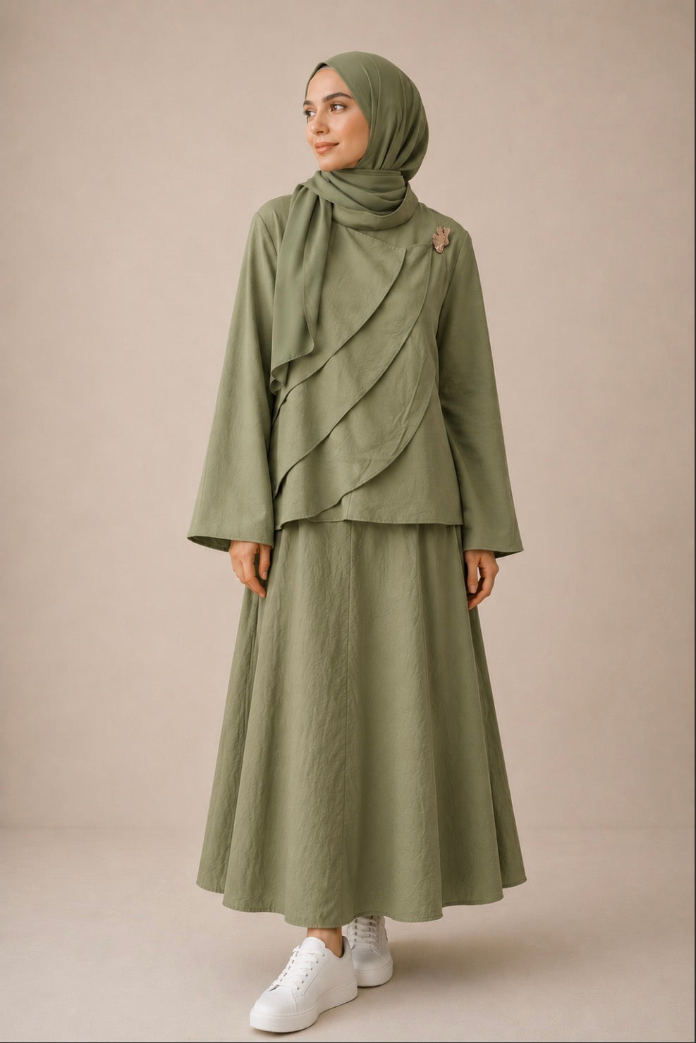 Cotton Skirt Set
