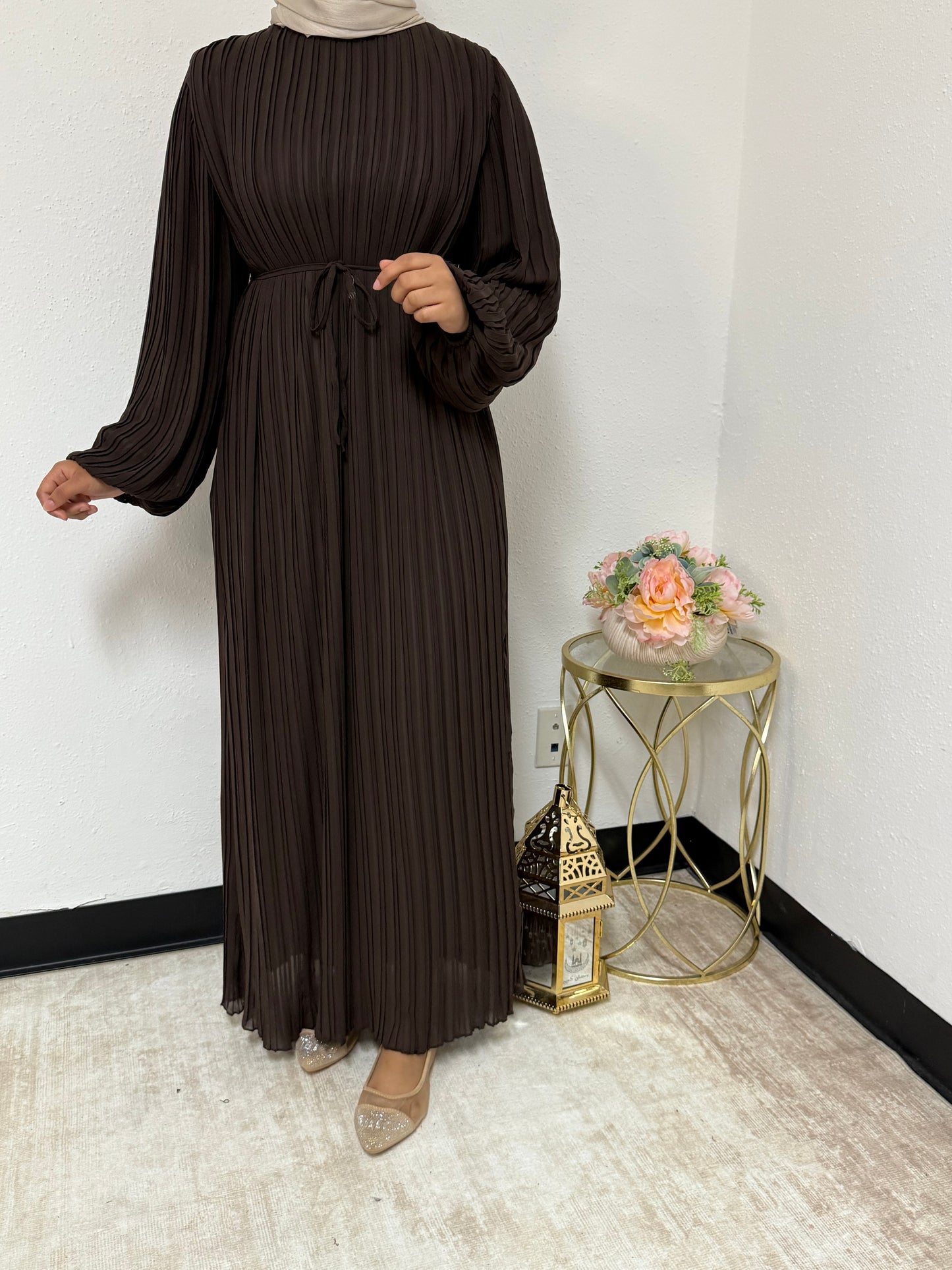 Modest Crinkle Dress