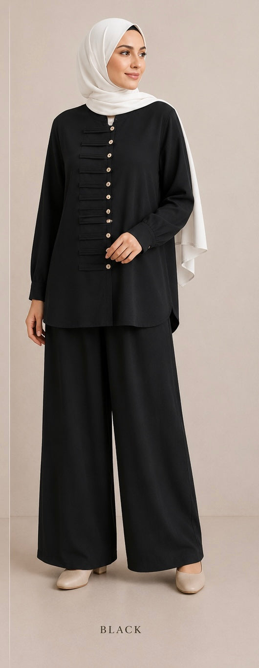 Button Detail Two-piece Set
