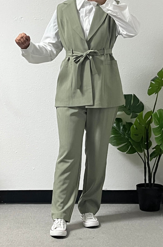 Three-Piece Striped Zara Set