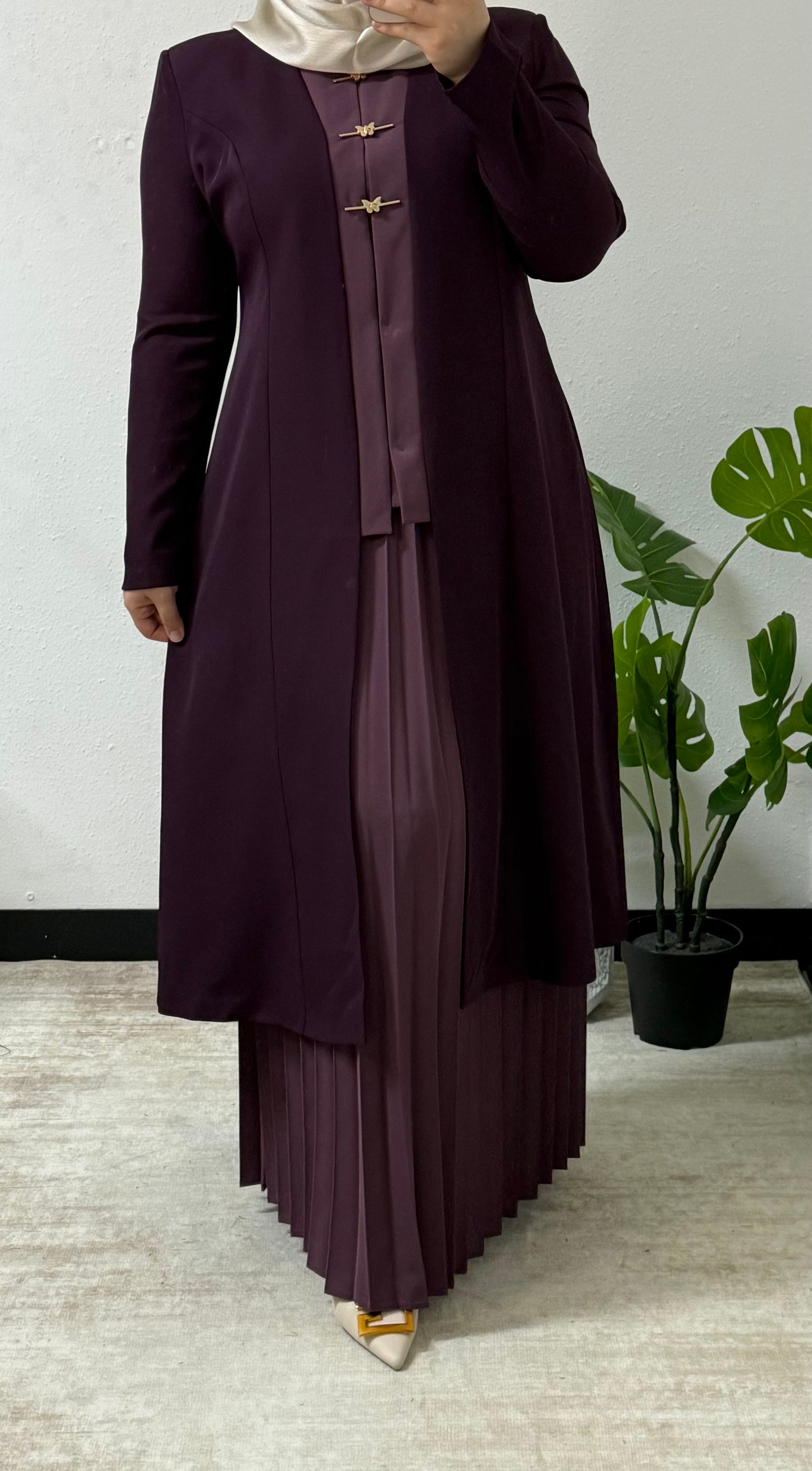 Gold Butterfly Accent Set