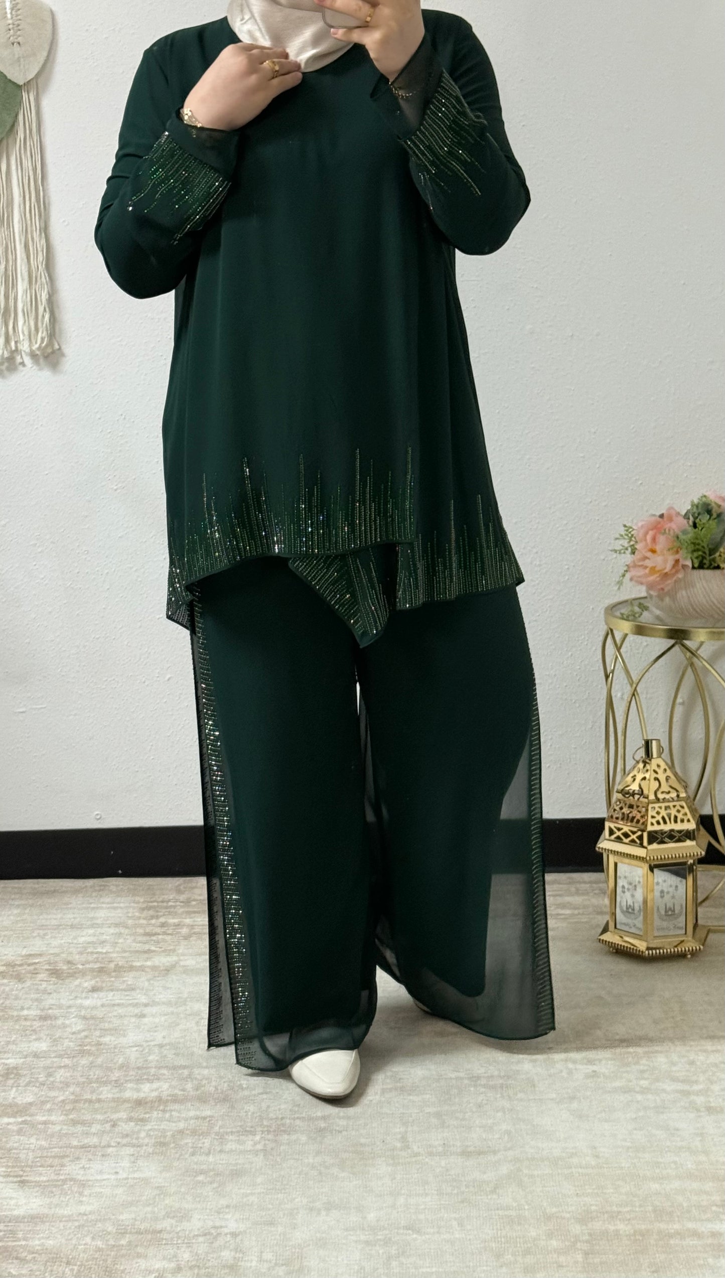 Modern chiffon set