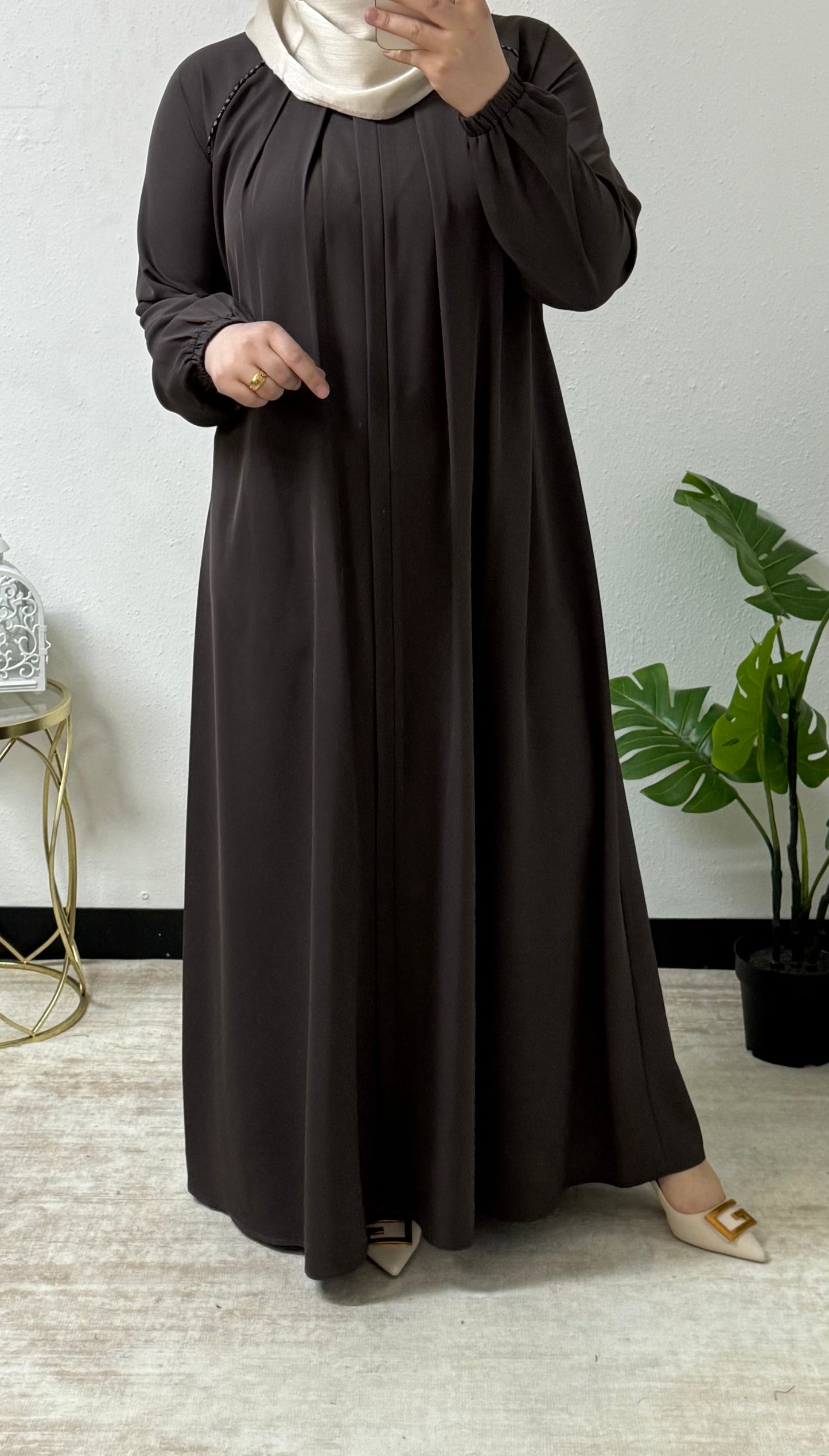 Beaded Lined Abaya