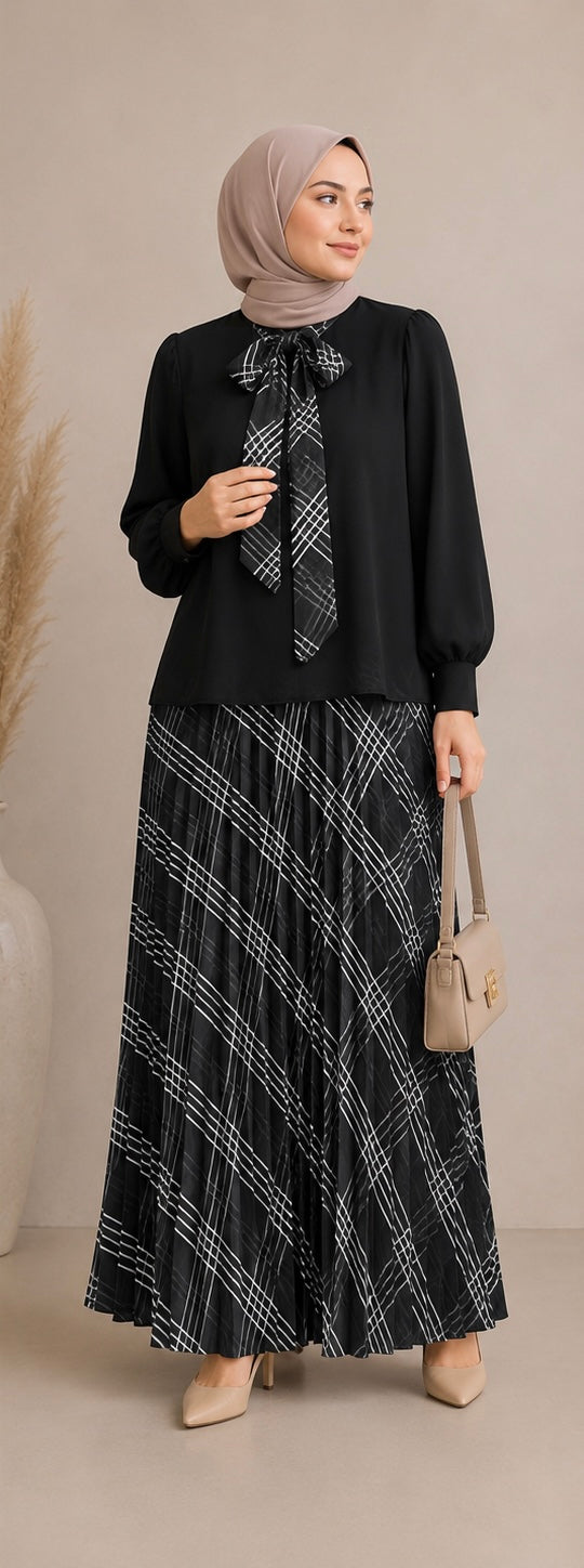 Chiffon Skirt Set